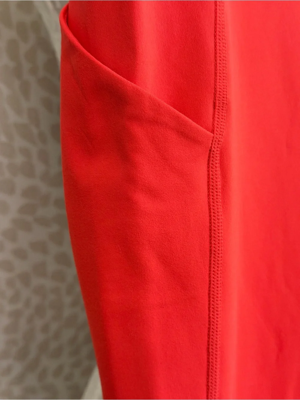 Fabletics Bright Strawberry Red Womens Performance Leggings